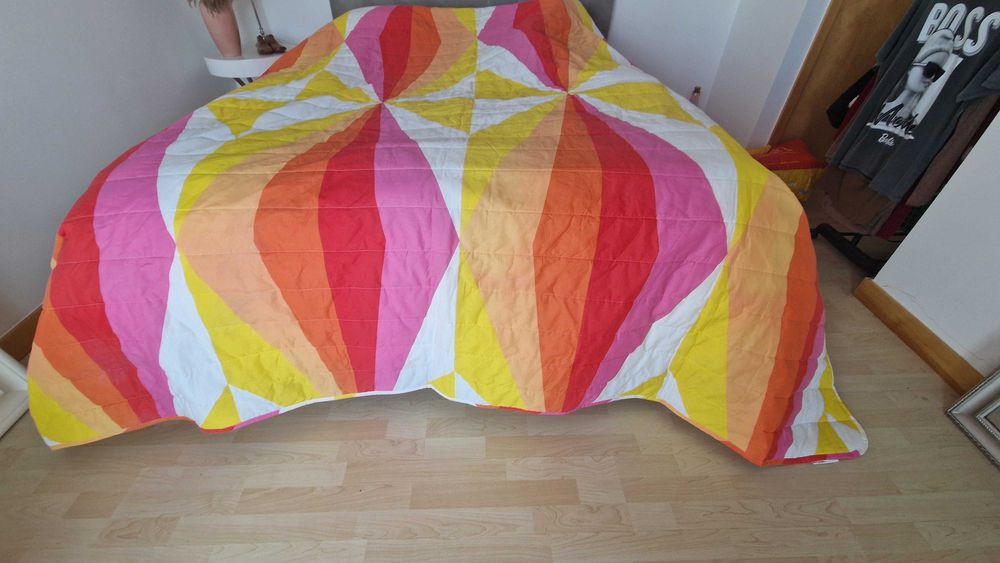 Edredon multicolorido 260 x 280 cm do Ikea