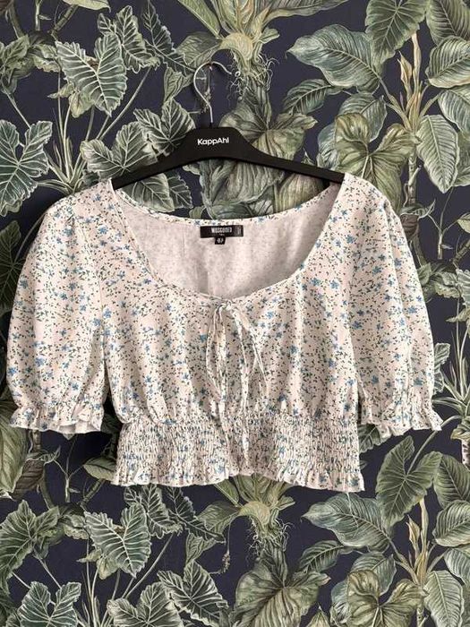 Letnia bluzeczka w kwiatuszki S/M