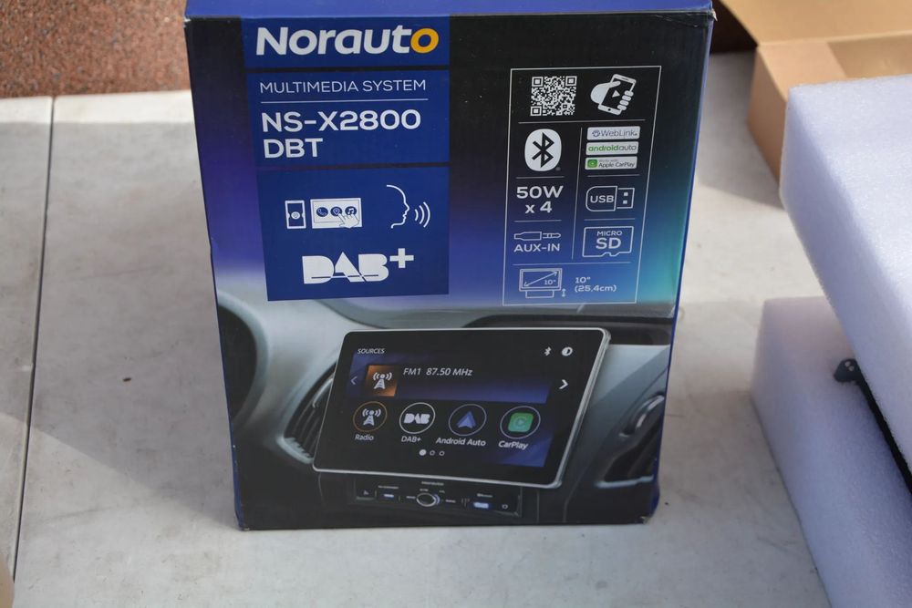 NORAUTO NS-X2800DBT Radio samochodowe