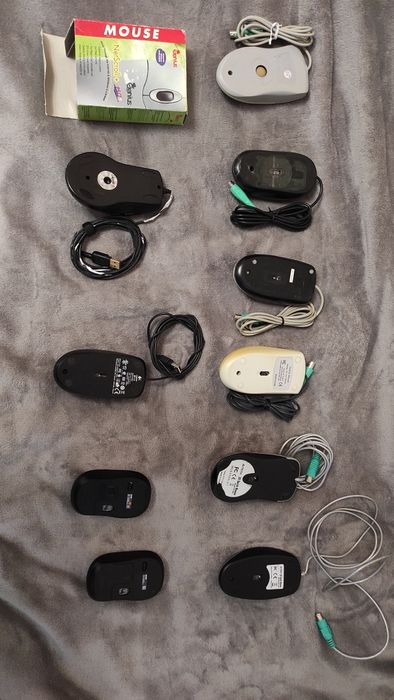 Миші до комп'ютера. Провідні, безпровідні.