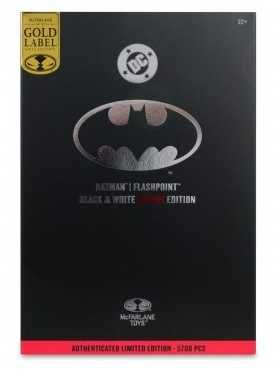 Batman (Flashpoint) (Black & White Accent Edition) DC MUltiverse. McFarlane (Novo)