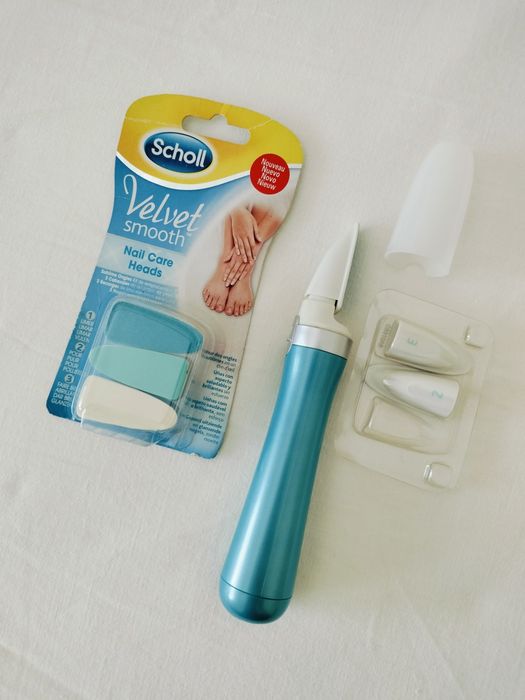 Lima unhas elétrica Scholl velvet smooth