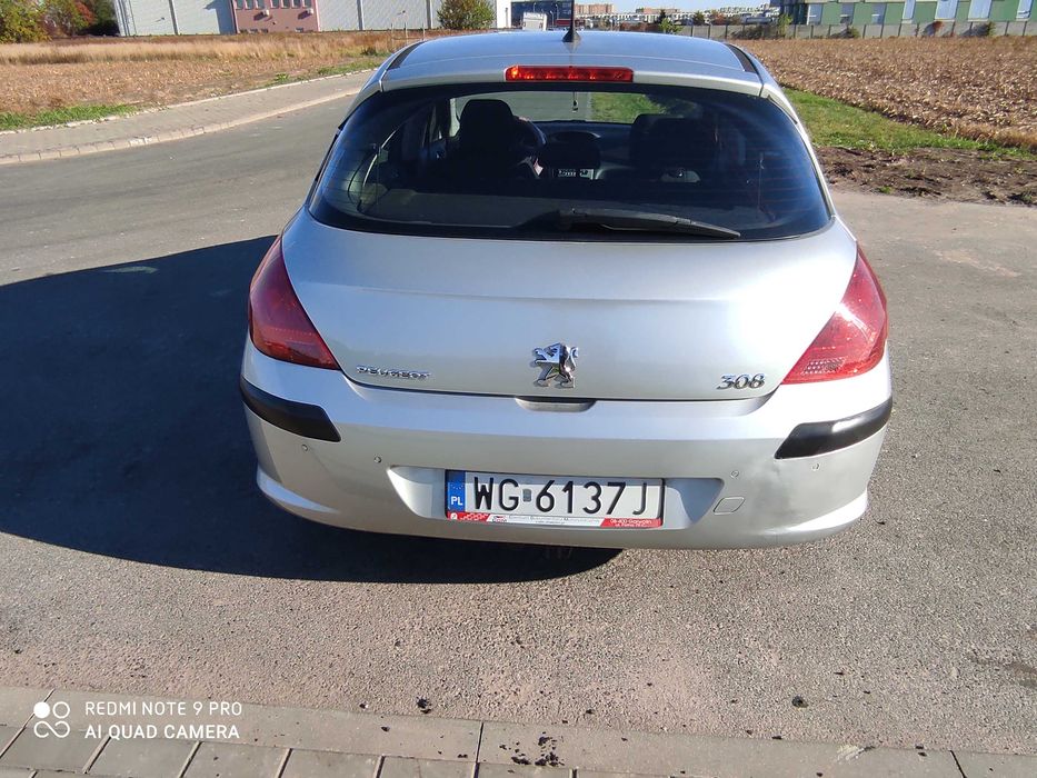 Peugeot 308 1.4 benzyna 2008 r. Przebieg 132840.