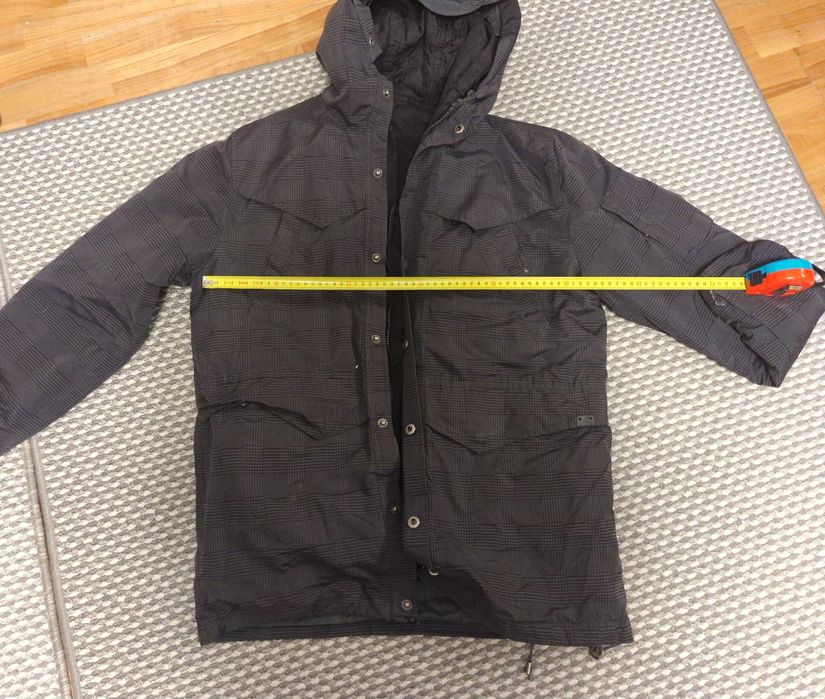 Kurtka chłopięca, z kapturem, podwójna