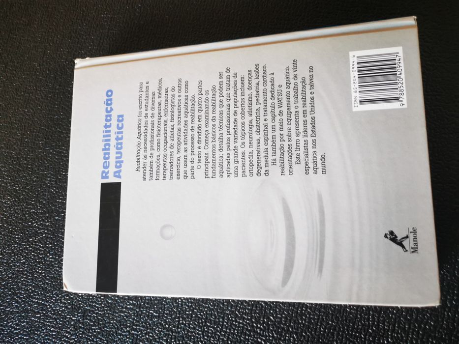 Livro Reabilitação Aquática
