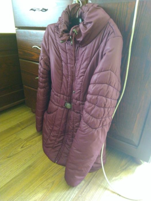 Kurtka Vila taliowana bordowa M