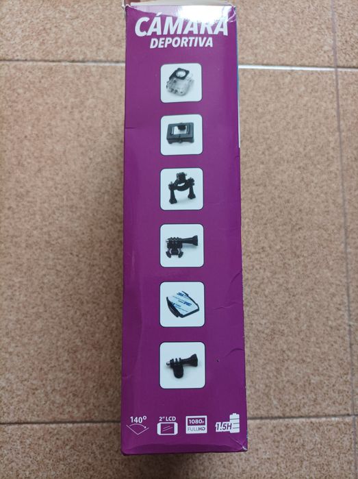 Câmara de filmar a prova de água nova.