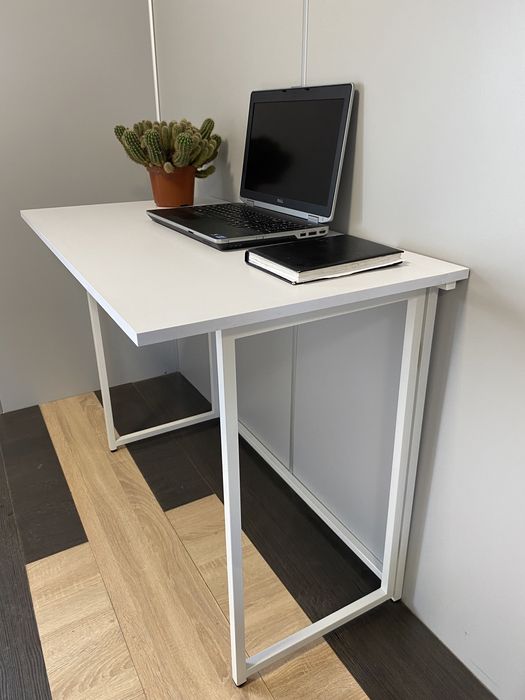 Стіл трансформер Письмовий стіл,розкладний, білий, 80 см різні кольори