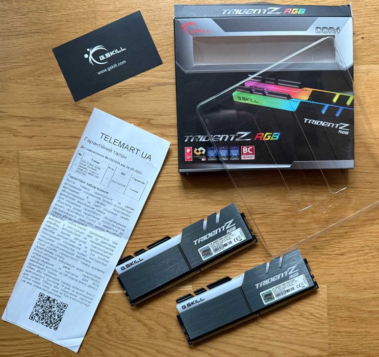 gskill trident z ddr4 - купити комплектуючі для ПК - Ціна на OLX.ua