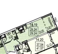 1-комнатная квартира по адресу (площадь 29,2 м²) - Atlanta.ua - фото 5