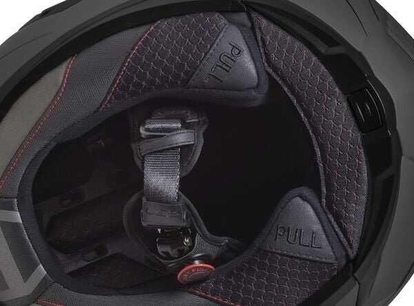 Capacete NOVO Modular 180° LS2 Advant Preto Brilho (23% DESCONTO) Tam XL