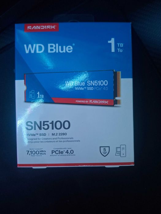 Venda ou troca de SSD M.2 WD Blue SN5100 1TB