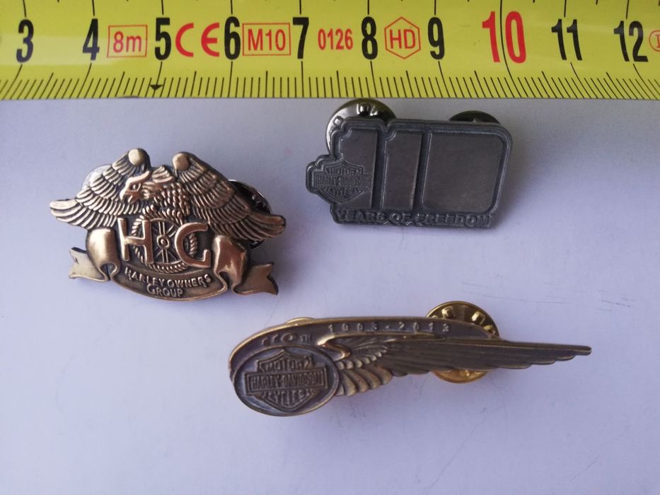 Harley Davidson przypinki ,odznaki Harley Davidson 110 th