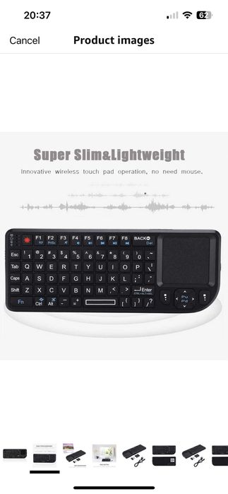 Teclado Mini wireless