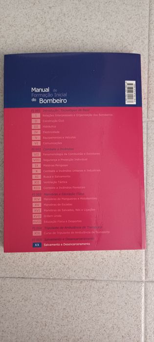 Livros - Manual dos Bombeiros