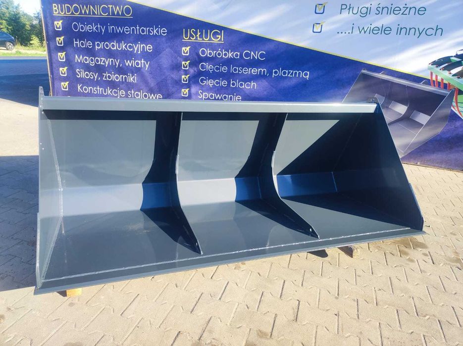 Łyżka 220 cm do ładowarki Matbro, Merlo, Case,New Holland,Schaffer,JCB