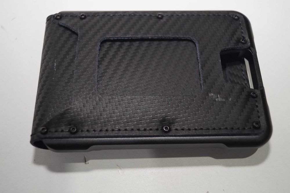 257 MURADIN Taktyczny Minimalistyczny Portfel Męski na karty RFID czarny