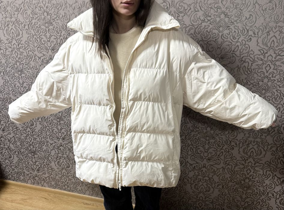 Куртка жіноча, Estro ER00116216 — молочна, зимова