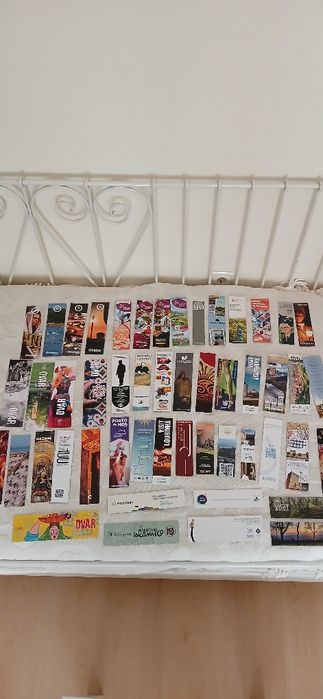 50 Marcadores de livros - Localidades, novos
