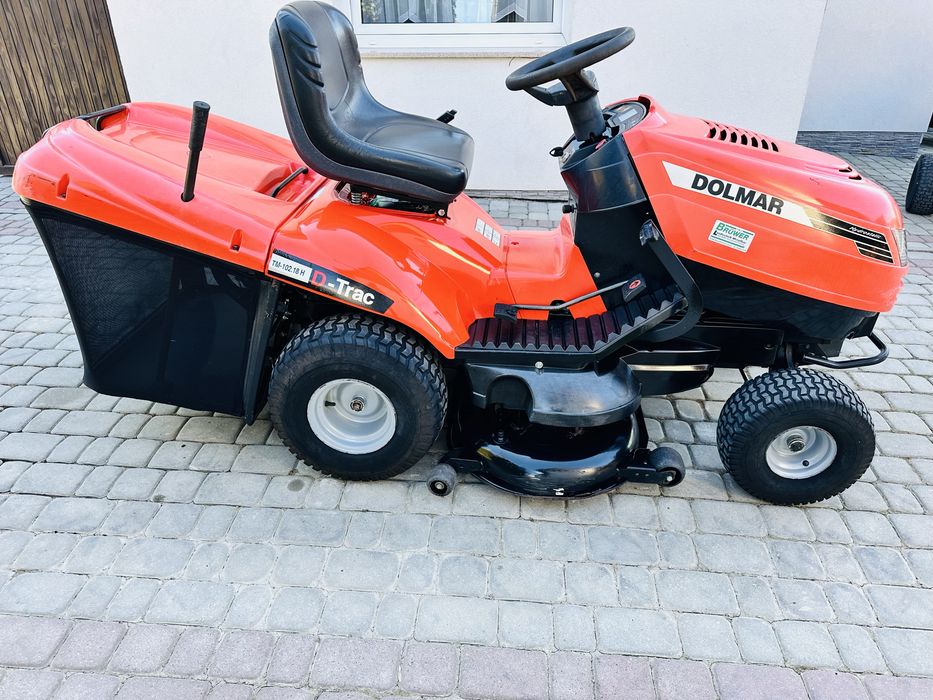 Traktorek kosiarka Dolmar Briggs 18,5 km pompa oleju kosz