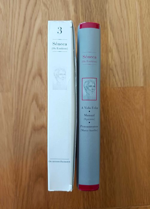 Séneca - A Vida Feliz / Manual / Pensamentos (c/portes)