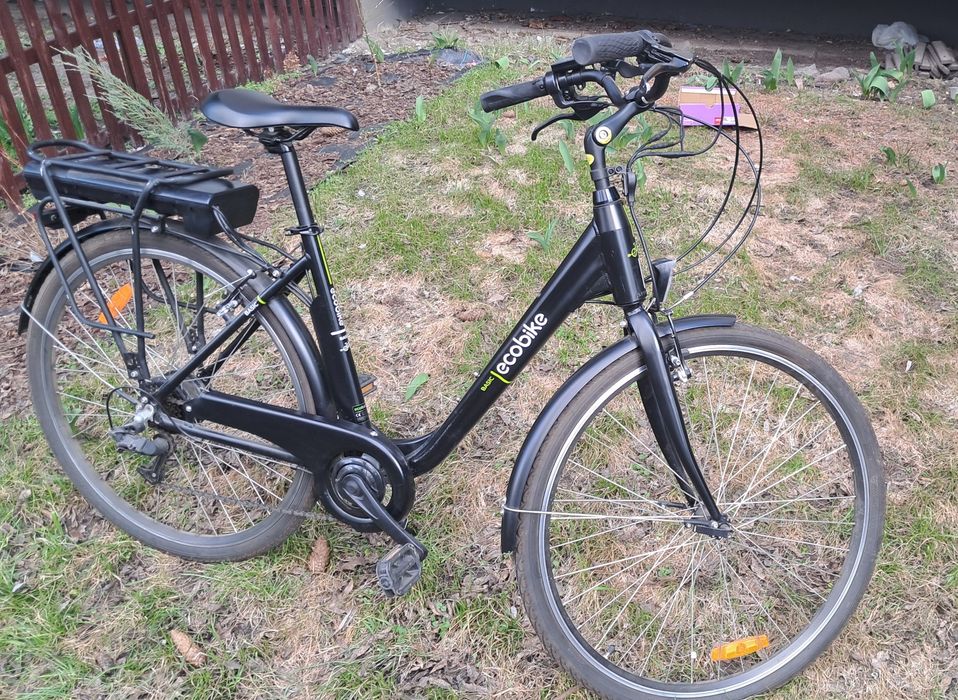 Rower elektryczny ecobike 28 basic black