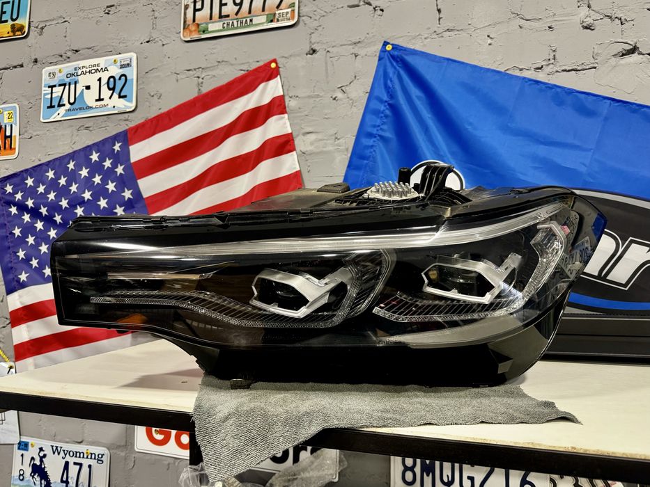 Bmw X7 G07 Фара Ліва Adaptive LED USA Оригінал З блоками Фары