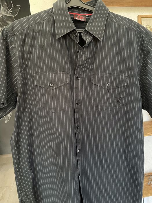 Літня великий сорочка рубашка бавовна джинс XL next хлопок