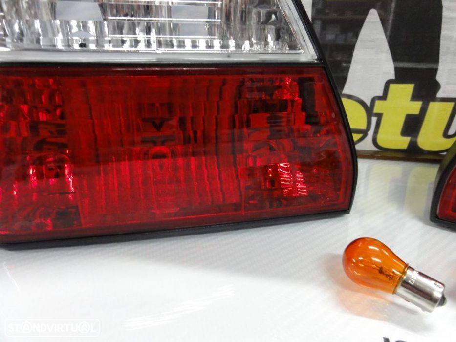 Farois Lexus VW Golf 2 / II Vermelho cristal