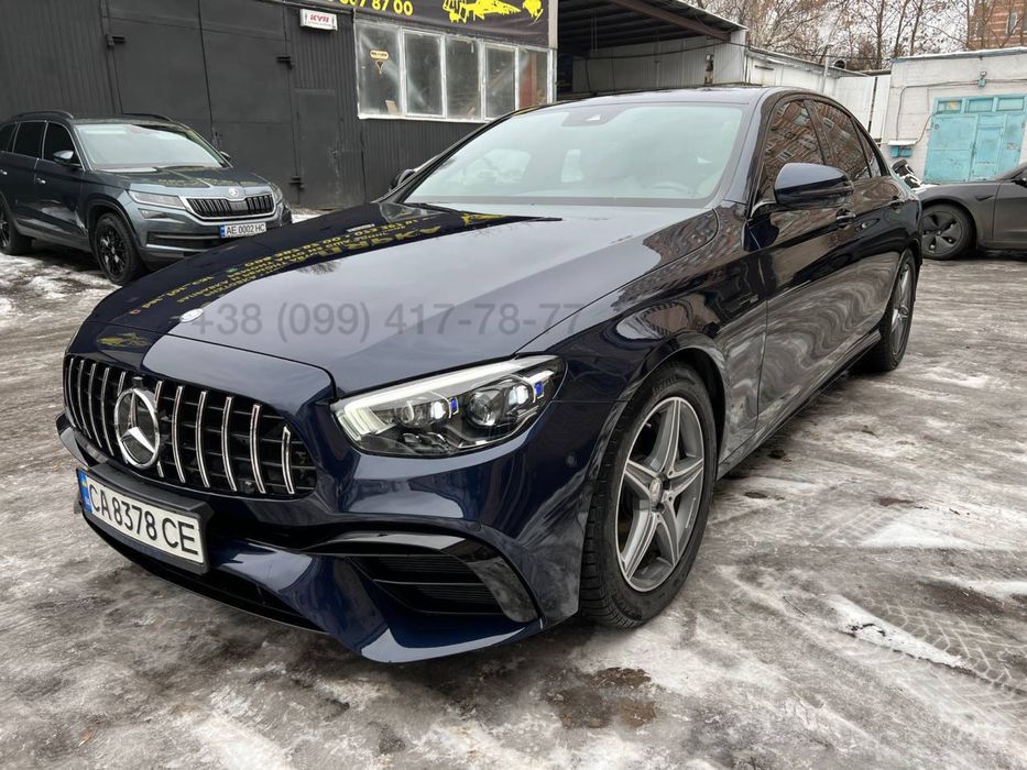 Рестайлинг E63 AMG Mercedes E-Class W213 Обвес Решетка Фары Фонари