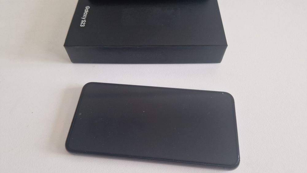 Samsung S23, 128GB, preto Novo