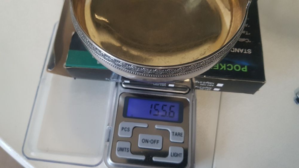 Конфетница ,сахарница  серебро, 875