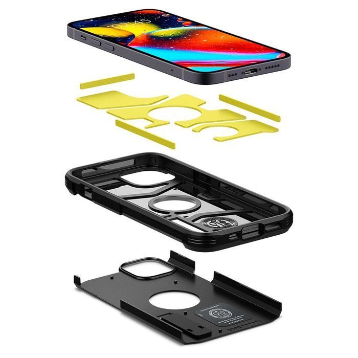 Etui Spigen Tough Armor na iPhone 13 - czarne