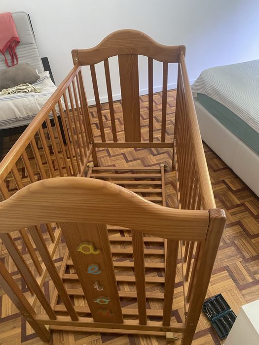 Cama de bebe ate aos 5 anis