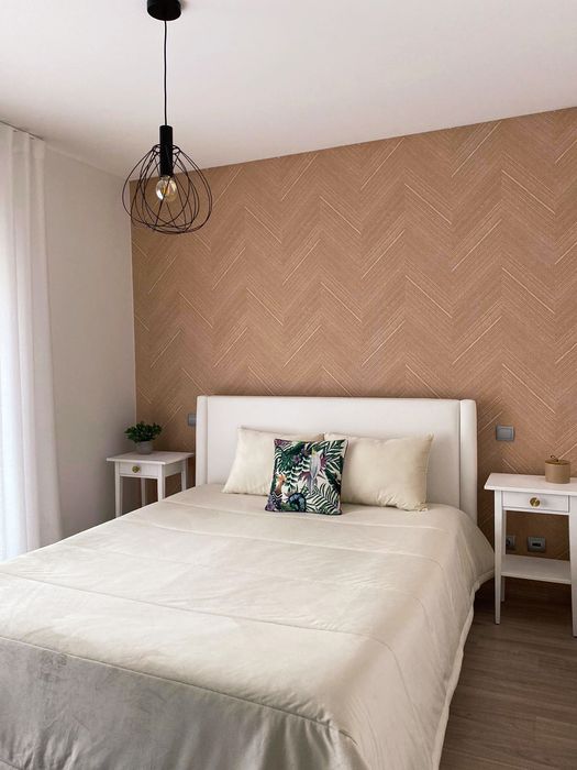 Aplicação de papel de parede