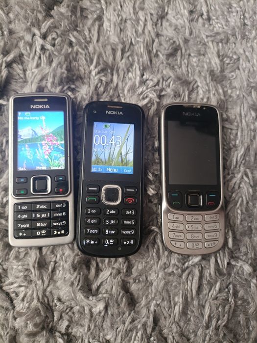 Nokia 3szt (czytaj opis)