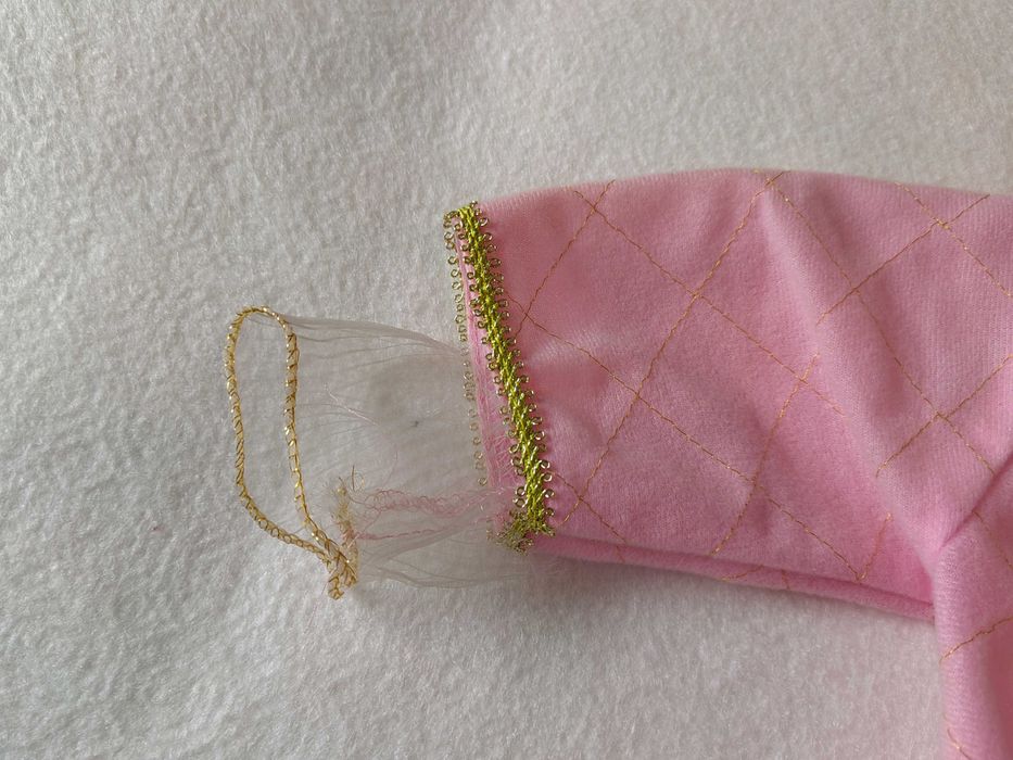Encantador Vestido Princesa em cor-de-rosa
