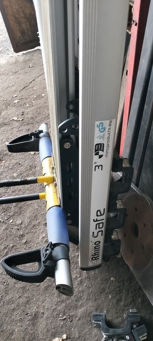 Bagażnik dachowy Rhino, uchwyt na drabinę, Volkswagen T5