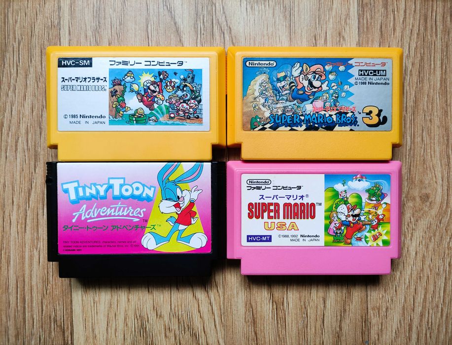 Картриджі Tiny Toon, Super Mario USA для famicom, денді