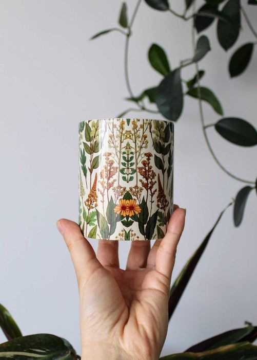 Kubek ceramiczny rośliny i zioła 330ml