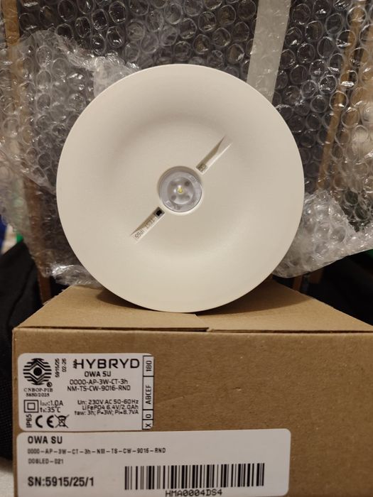 Lampy AWARYJNE LED 3watt + bateria 3h HYBRYD