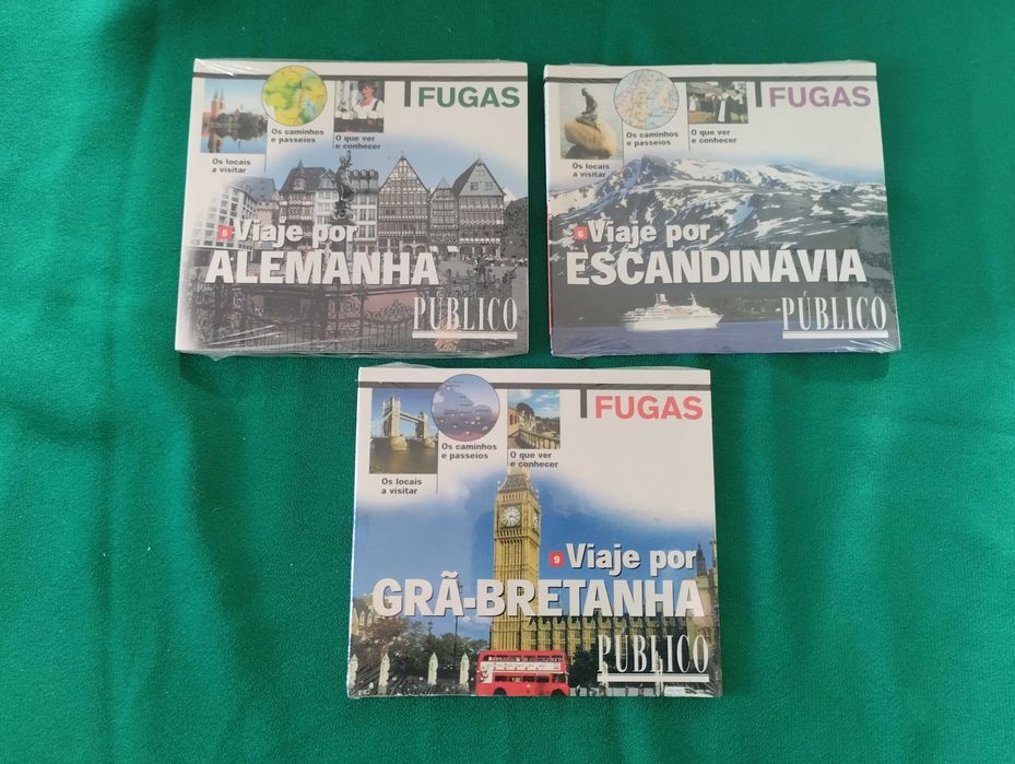 11 DVDs Fugas "Viage por"
