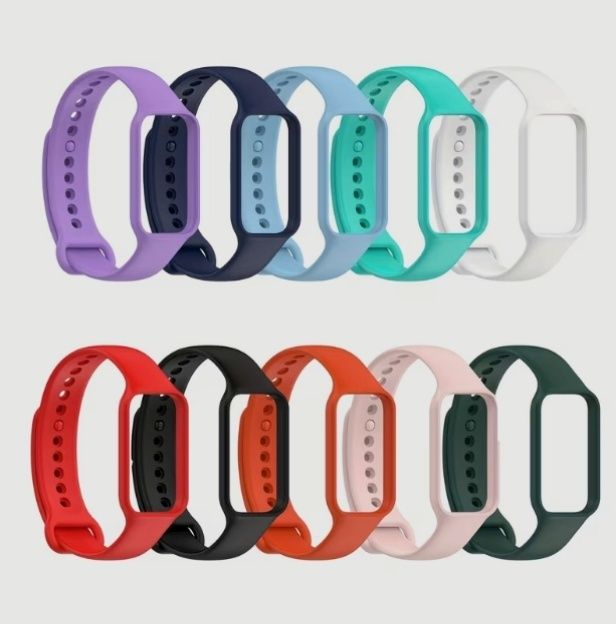 Елегантний спортивний ремінець для годинника, підходить для Redmi Band 2 та Xiaomi Band 8 Active,