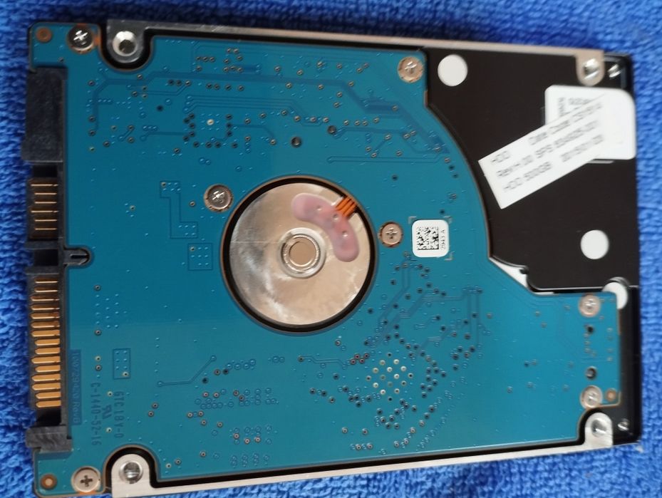 Жёсткий диск на ноутбук, 500 Гб, б/у