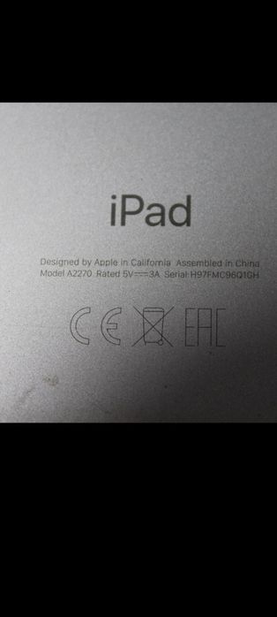 A1954 Apple iPad 6 gen 32Gb Wi-Fi + 4g Apple iPad A2270 2021 128GB Экр