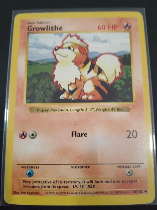 Growlithe para coleções!!