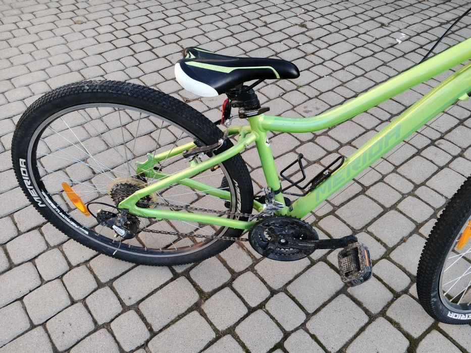Rower Merida zielony w zestawie z dętka