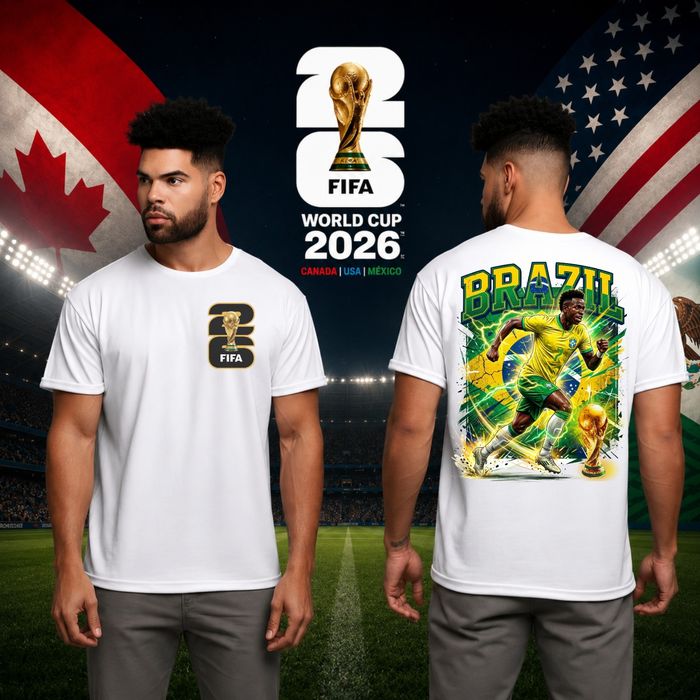 Camisola personaliza seleções mundial