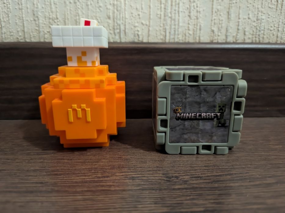 Фігурки майнкрафт Макдональдс McDonald's Minecraft