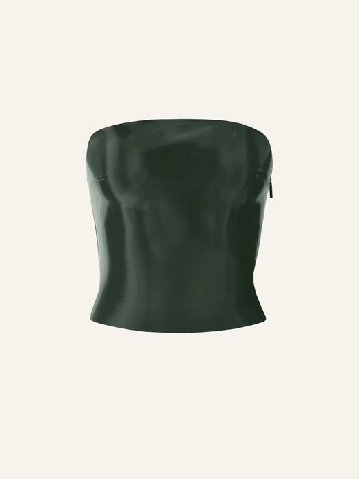 Cultnaked Killa bandeau in Viper Patent семпл